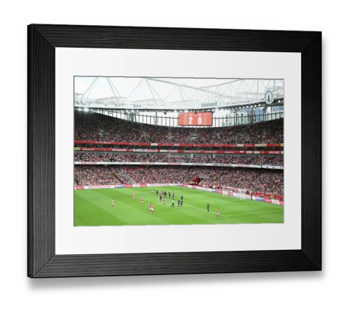 Framed Print : Arsenal v Bayer 04 Leverkusen - Pre-Season Friendly