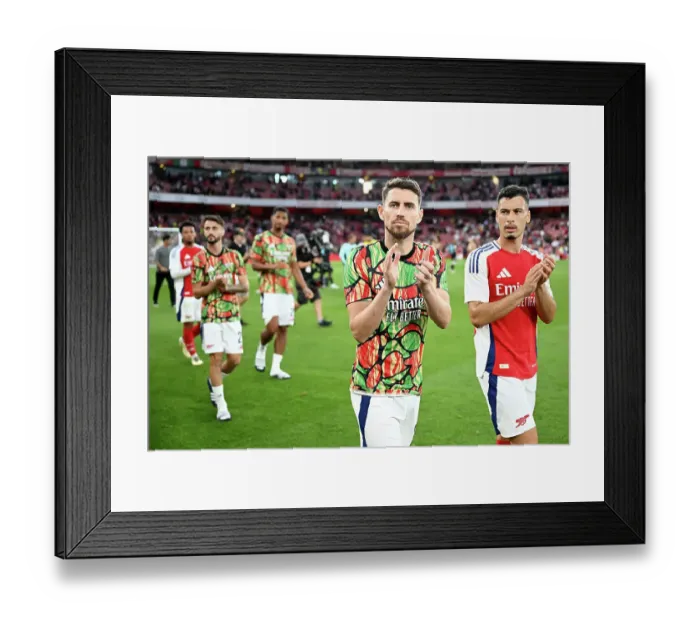 Framed Print : Arsenal v Bayer 04 Leverkusen - Pre-Season Friendly