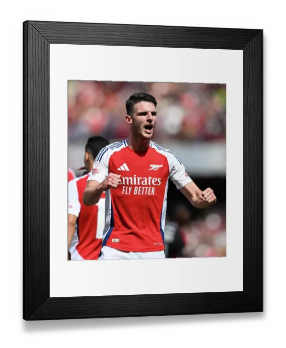 Framed Print : Arsenal v Olympique Lyonnais - Pre-Season Friendly Framed Print : Arsenal v Olympique Lyonnais - Pre-Season Friendly
