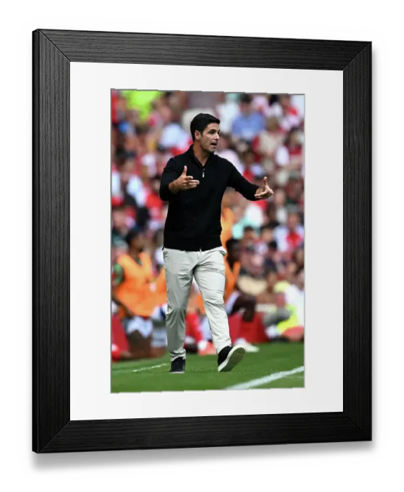 Framed Print : Arsenal v Olympique Lyonnais - Pre-Season Friendly