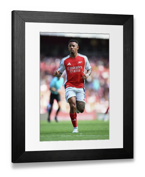 Framed Print : Arsenal v Olympique Lyonnais - Pre-Season Friendly Framed Print : Arsenal v Olympique Lyonnais - Pre-Season Friendly