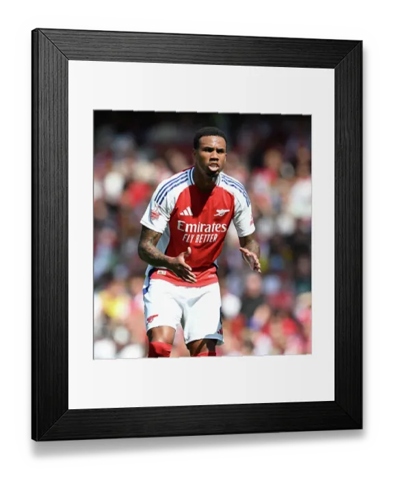 Framed Print : Arsenal v Olympique Lyonnais - Pre-Season Friendly Framed Print : Arsenal v Olympique Lyonnais - Pre-Season Friendly