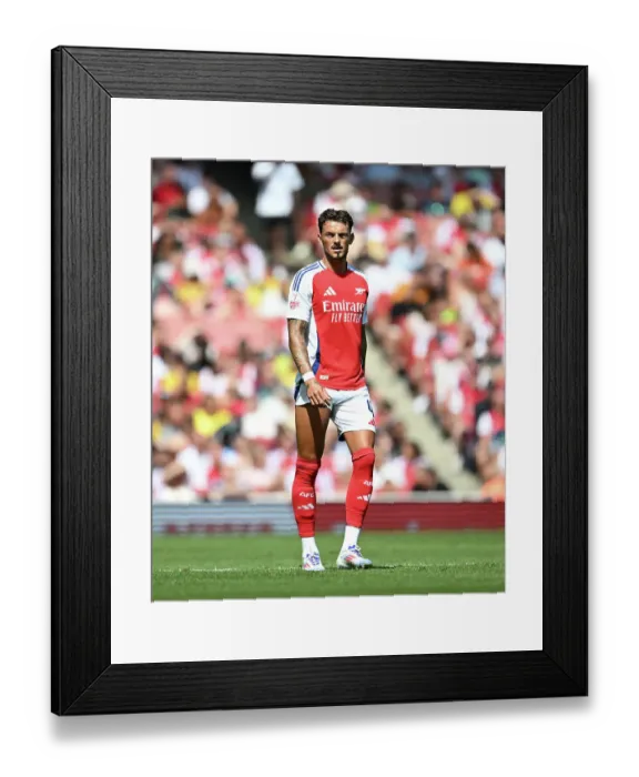 Framed Print : Arsenal v Olympique Lyonnais - Pre-Season Friendly