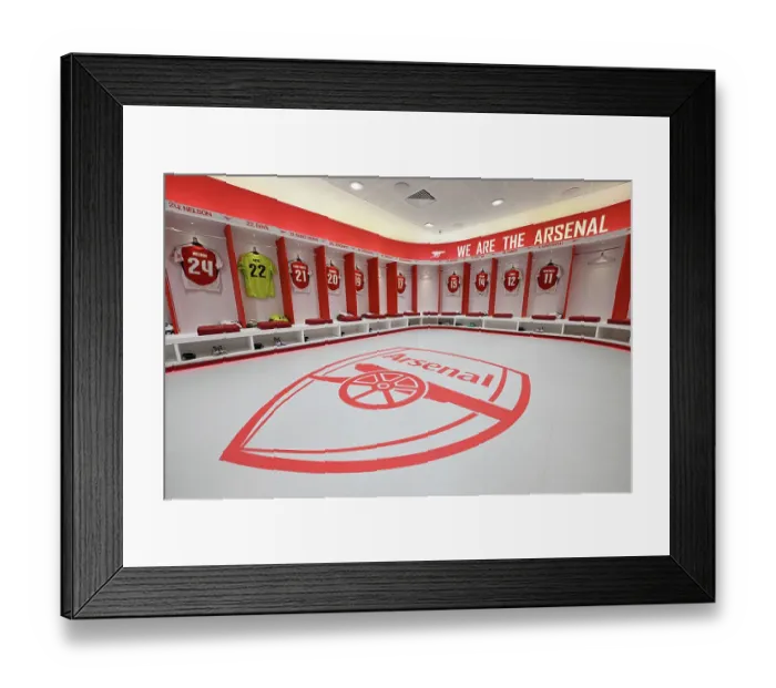 Framed Print : Arsenal v Olympique Lyonnais - Pre-Season Friendly