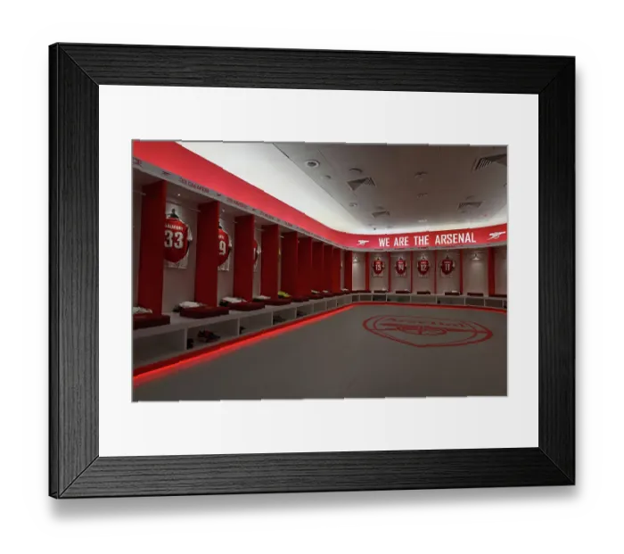 Framed Print : Arsenal v Olympique Lyonnais - Pre-Season Friendly