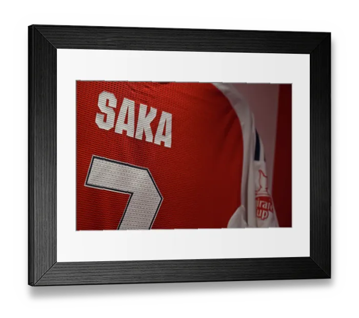 Framed Print : Arsenal v Olympique Lyonnais - Pre-Season Friendly Framed Print : Arsenal v Olympique Lyonnais - Pre-Season Friendly