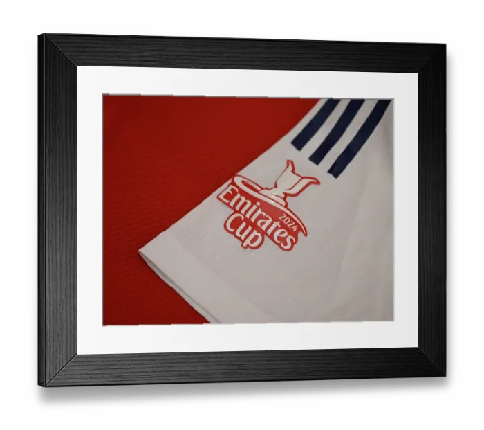 Framed Print : Arsenal v Olympique Lyonnais - Pre-Season Friendly