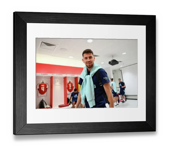 Framed Print : Arsenal v Olympique Lyonnais - Pre-Season Friendly