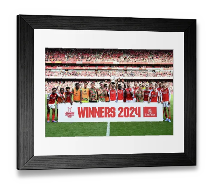 Framed Print : Arsenal v Olympique Lyonnais - Pre-Season Friendly Framed Print : Arsenal v Olympique Lyonnais - Pre-Season Friendly