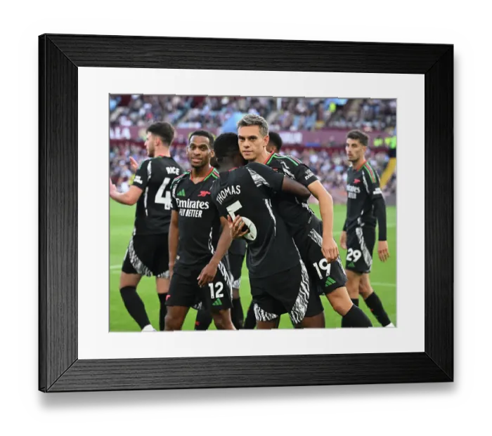Framed Print : Aston Villa FC v Arsenal FC - Premier League