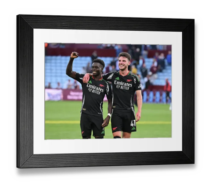 Framed Print : Aston Villa FC v Arsenal FC - Premier League