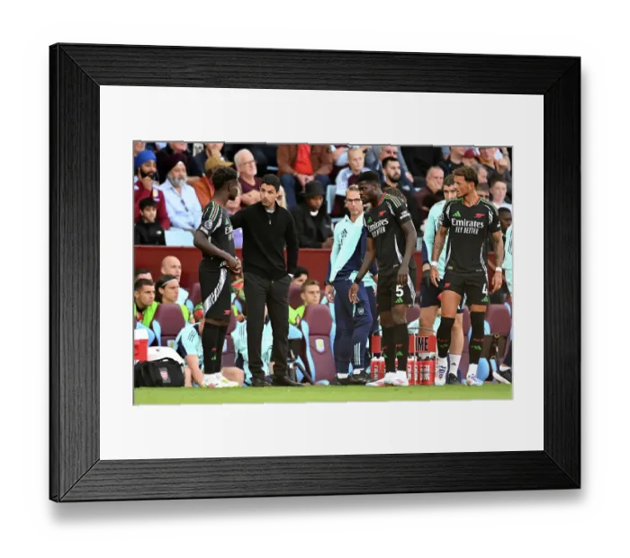Framed Print : Aston Villa FC v Arsenal FC - Premier League