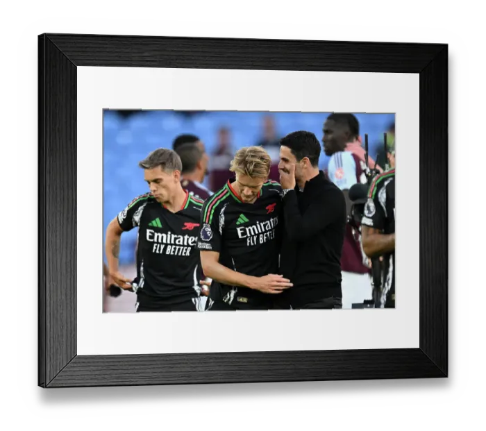 Framed Print : Aston Villa FC v Arsenal FC - Premier League