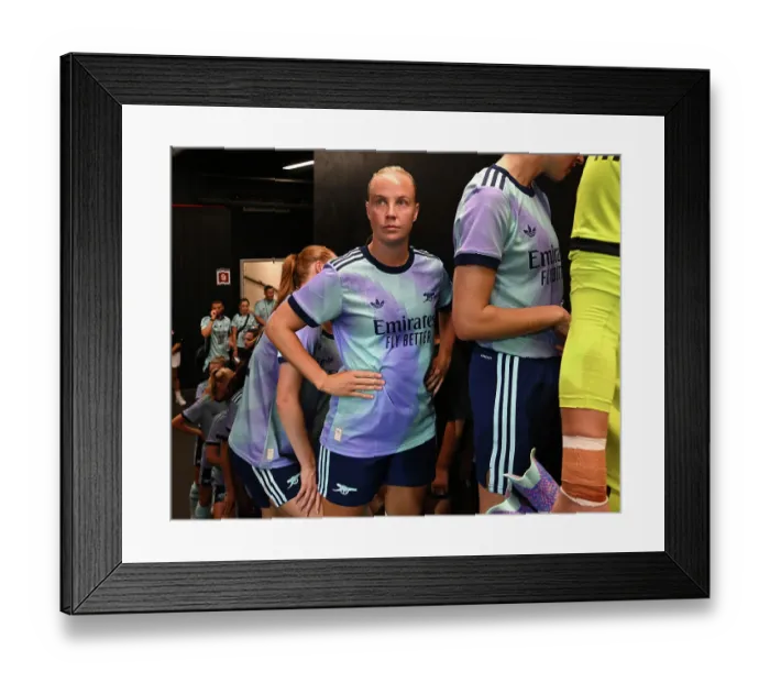 Framed Print : Washington Spirit v Arsenal Women: Pre Season Friendly