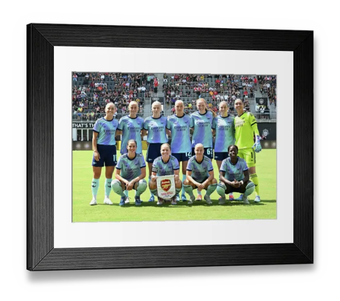 Framed Print : Washington Spirit v Arsenal Women: Pre Season Friendly Framed Print : Washington Spirit v Arsenal Women: Pre Season Friendly