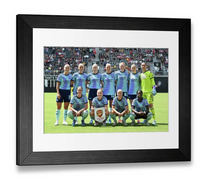 Framed Print : Washington Spirit v Arsenal Women: Pre Season Friendly Framed Print : Washington Spirit v Arsenal Women: Pre Season Friendly