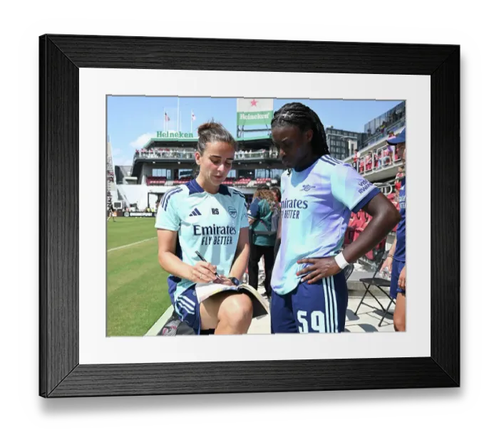 Framed Print : Washington Spirit v Arsenal Women: Pre Season Friendly Framed Print : Washington Spirit v Arsenal Women: Pre Season Friendly