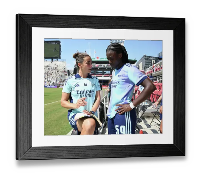 Framed Print : Washington Spirit v Arsenal Women: Pre Season Friendly Framed Print : Washington Spirit v Arsenal Women: Pre Season Friendly