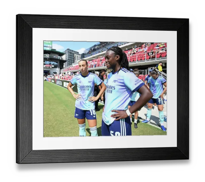 Framed Print : Washington Spirit v Arsenal Women: Pre Season Friendly Framed Print : Washington Spirit v Arsenal Women: Pre Season Friendly