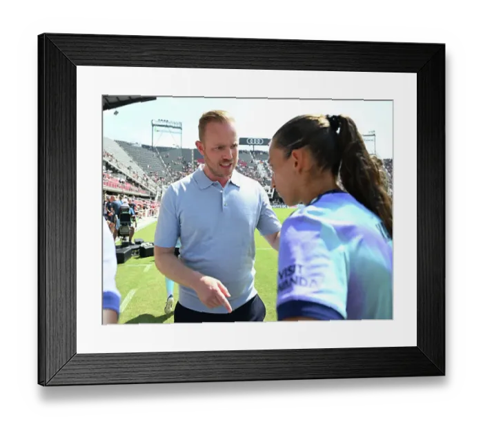 Framed Print : Washington Spirit v Arsenal Women: Pre Season Friendly Framed Print : Washington Spirit v Arsenal Women: Pre Season Friendly