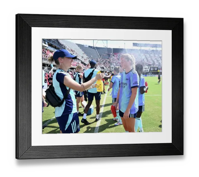 Framed Print : Washington Spirit v Arsenal Women: Pre Season Friendly Framed Print : Washington Spirit v Arsenal Women: Pre Season Friendly