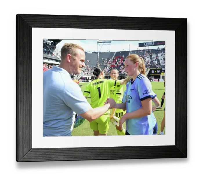 Framed Print : Washington Spirit v Arsenal Women: Pre Season Friendly Framed Print : Washington Spirit v Arsenal Women: Pre Season Friendly