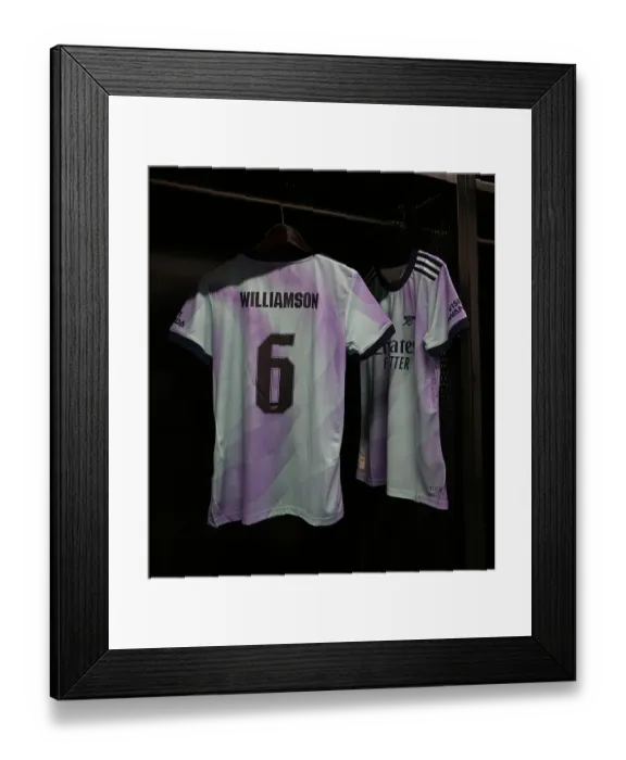 Framed Print : Washington Spirit v Arsenal Women: Pre Season Friendly