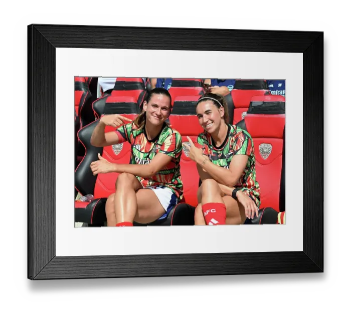 Framed Print : Arsenal Women v Chelsea Women: Pre Season Friendly