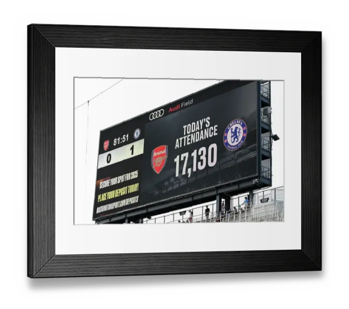 Framed Print : Arsenal Women v Chelsea Women: Pre Season Friendly
