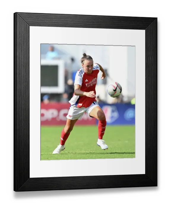 Framed Print : Arsenal Women v Chelsea Women: Pre Season Friendly