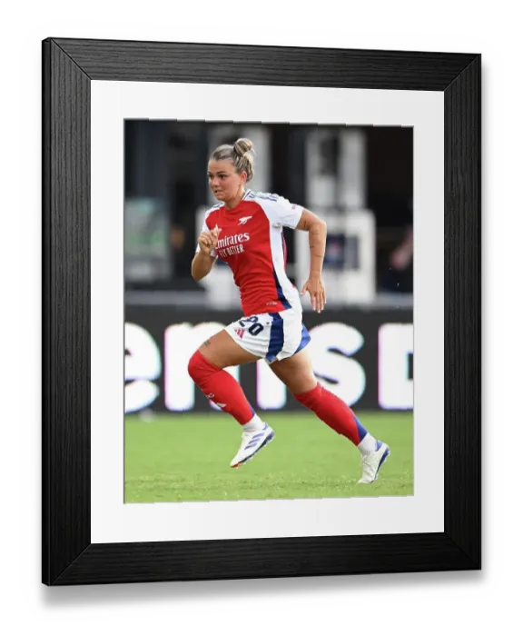 Framed Print : Arsenal Women v Chelsea Women: Pre Season Friendly