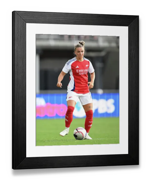 Framed Print : Arsenal Women v Chelsea Women: Pre Season Friendly