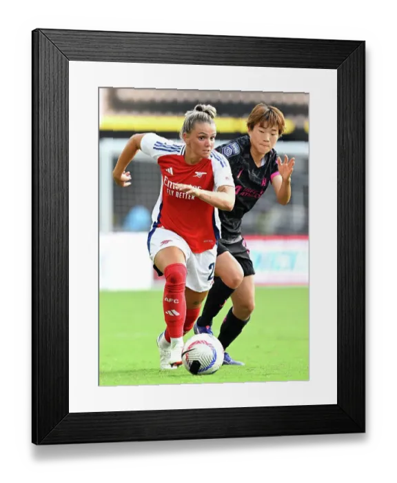 Framed Print : Arsenal Women v Chelsea Women: Pre Season Friendly
