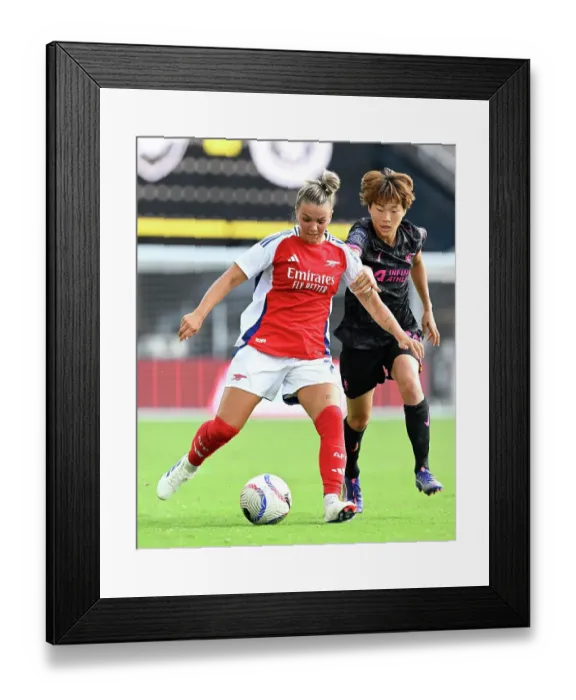 Framed Print : Arsenal Women v Chelsea Women: Pre Season Friendly