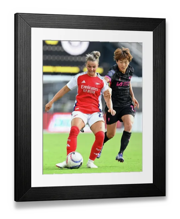 Framed Print : Arsenal Women v Chelsea Women: Pre Season Friendly