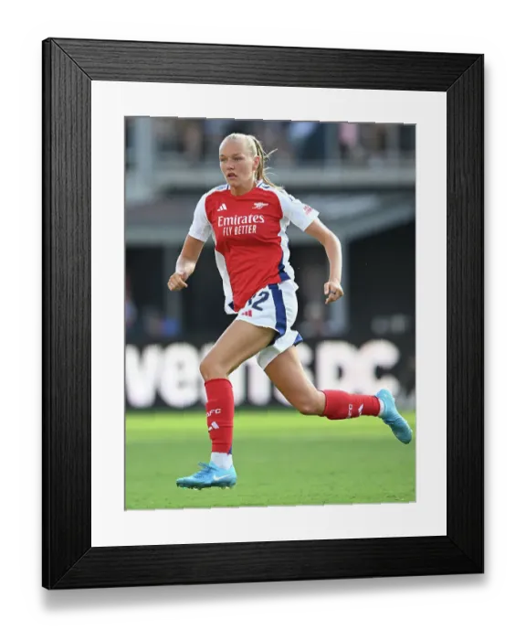Framed Print : Arsenal Women v Chelsea Women: Pre Season Friendly