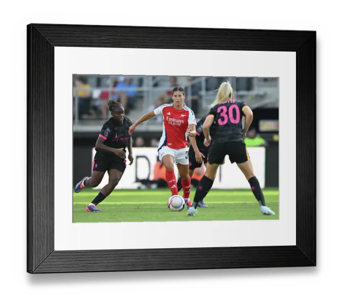 Framed Print : Arsenal Women v Chelsea Women: Pre Season Friendly