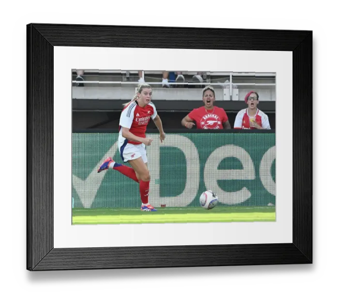 Framed Print : Arsenal Women v Chelsea Women: Pre Season Friendly