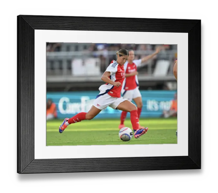 Framed Print : Arsenal Women v Chelsea Women: Pre Season Friendly
