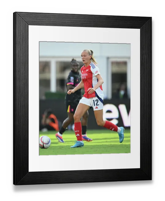 Framed Print : Arsenal Women v Chelsea Women: Pre Season Friendly