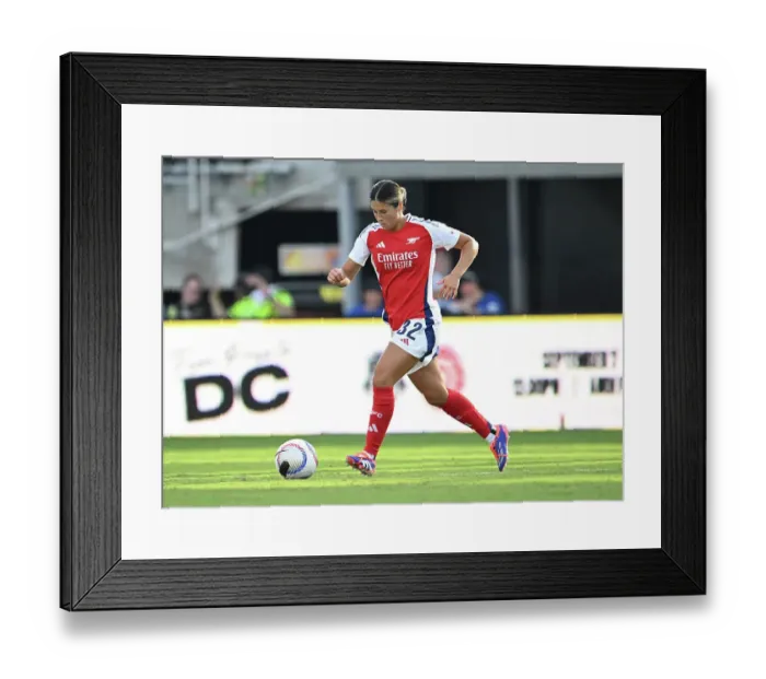 Framed Print : Arsenal Women v Chelsea Women: Pre Season Friendly