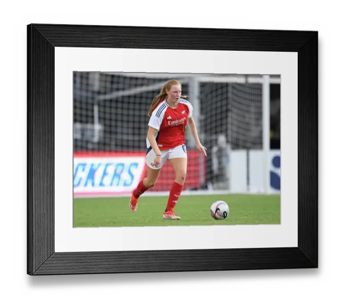 Framed Print : Arsenal Women v Chelsea Women: Pre Season Friendly