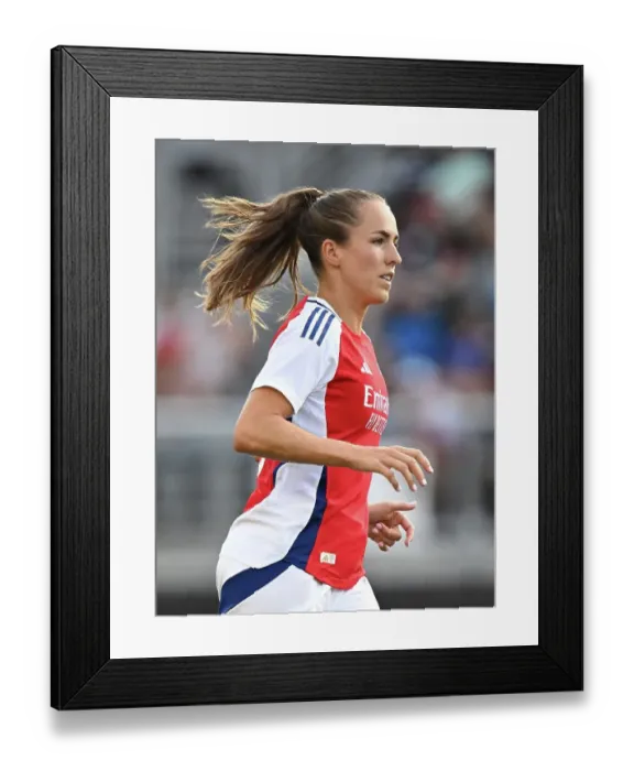 Framed Print : Arsenal Women v Chelsea Women: Pre Season Friendly