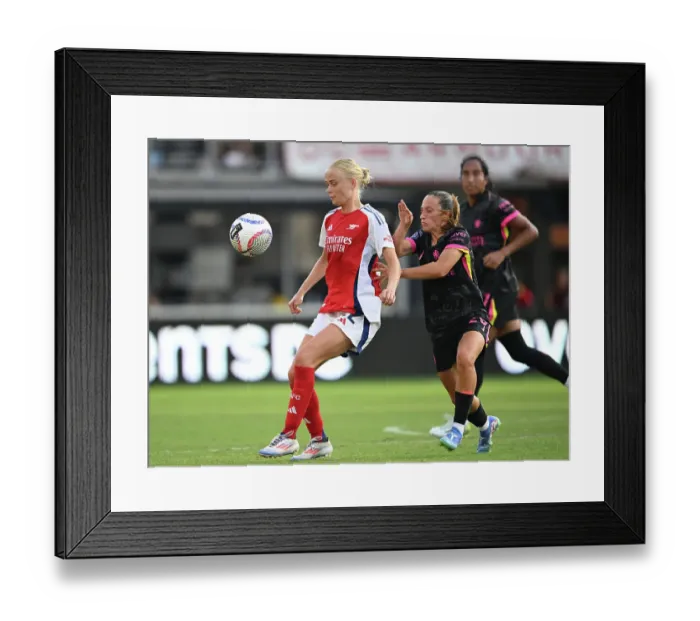 Framed Print : Arsenal Women v Chelsea Women: Pre Season Friendly