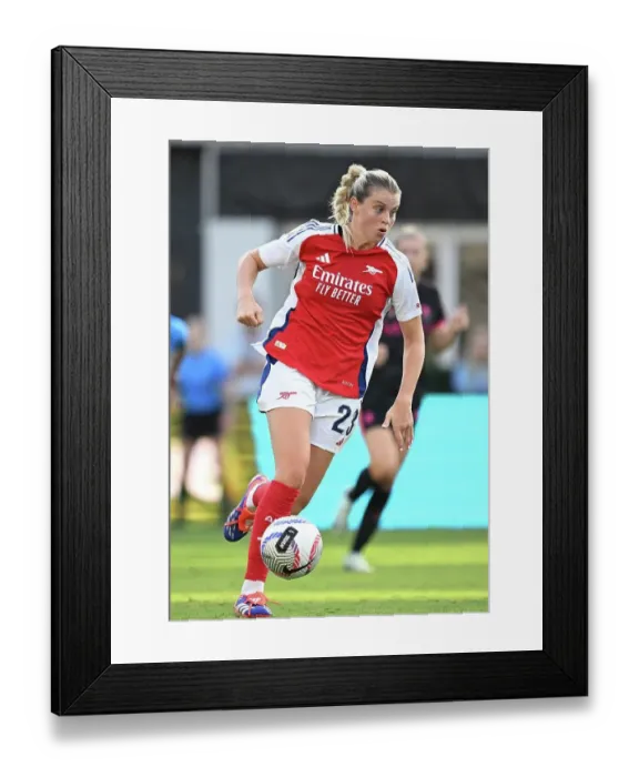 Framed Print : Arsenal Women v Chelsea Women: Pre Season Friendly