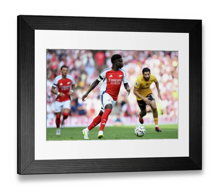 Framed Print : Arsenal FC v Wolverhampton Wanderers FC - Premier League