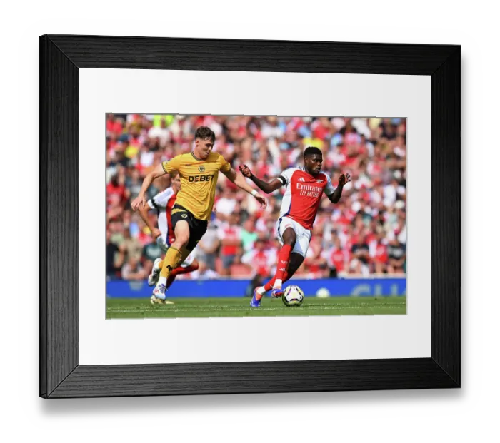 Framed Print : Arsenal FC v Wolverhampton Wanderers FC - Premier League
