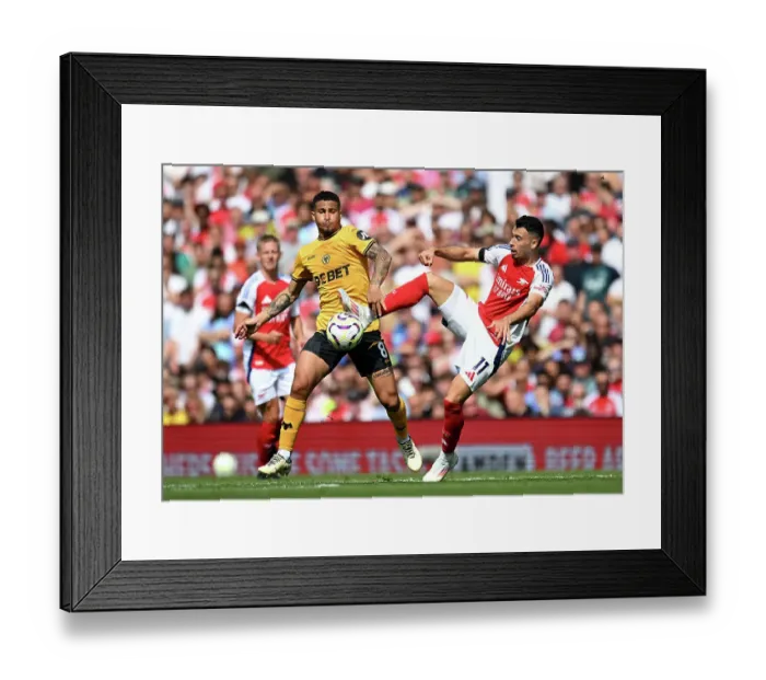 Framed Print : Arsenal FC v Wolverhampton Wanderers FC - Premier League