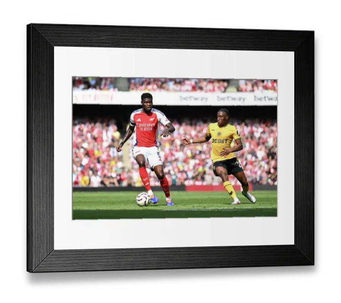 Framed Print : Arsenal FC v Wolverhampton Wanderers FC - Premier League