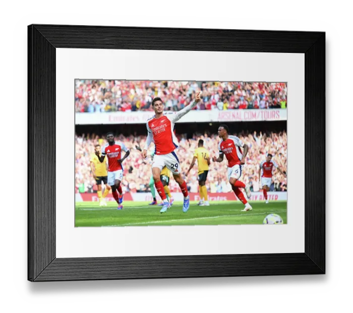 Framed Print : Arsenal FC v Wolverhampton Wanderers FC - Premier League Framed Print : Arsenal FC v Wolverhampton Wanderers FC - Premier League